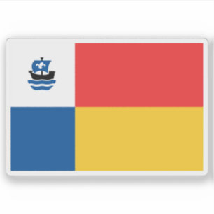 Adesivo Bandeira de Almere, Países Baixos