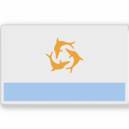 Adesivo Bandeira de Anguila (1967-1969)