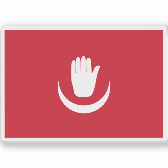 Adesivo Bandeira de Anjouan (1997-2012), África (Frente)