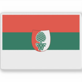 Adesivo Bandeira de Augsburg, Alemanha