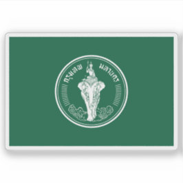 Adesivo Bandeira de Bangkok, Tailândia