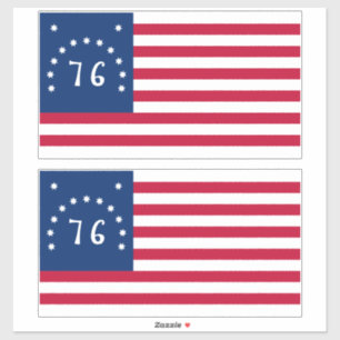 Adesivo Bandeira de Bennington: A 76 Bandeira da Batalha A