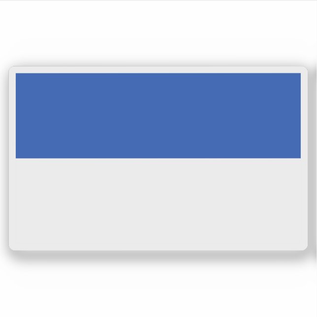 Adesivo Bandeira de Bochum, Alemanha (Frente)