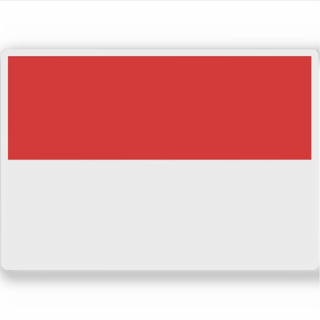 Adesivo Bandeira de Brandeburgo, Província da Prússia (181 (Frente)