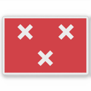 Adesivo Bandeira de Breda, Países Baixos