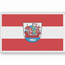 Adesivo Bandeira de Bremerhaven, Alemanha