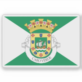 Adesivo Bandeira de Cabo Verde (Cabo Verde, proposta de 19