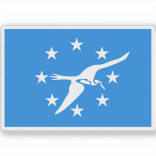 Adesivo Bandeira de Corpus Christi, Texas