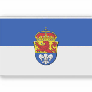 Adesivo Bandeira de Darmstadt, Alemanha