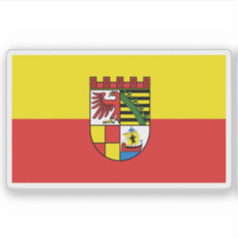 Adesivo Bandeira de Dessau-Roßlau, Alemanha