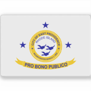 Adesivo Bandeira de East Providence, Rhode Island
