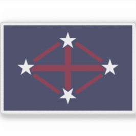 Adesivo Bandeira de Expedição Antártica Japonesa var.(1910