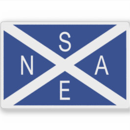 Adesivo Bandeira de Expedição Nacional da Antártida