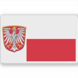 Adesivo Bandeira de Frankfurt am Main