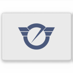 Adesivo Bandeira de Fujisawa, Kanagawa, Japão