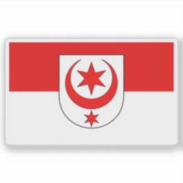 Adesivo Bandeira de Halle (Saale), Alemanha