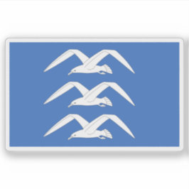 Adesivo Bandeira de Haugesund