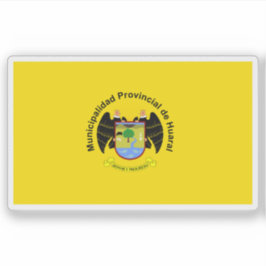 Adesivo Bandeira de Huaral, Peru