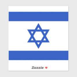Adesivo bandeira de Israel