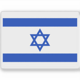 Adesivo Bandeira de Israel