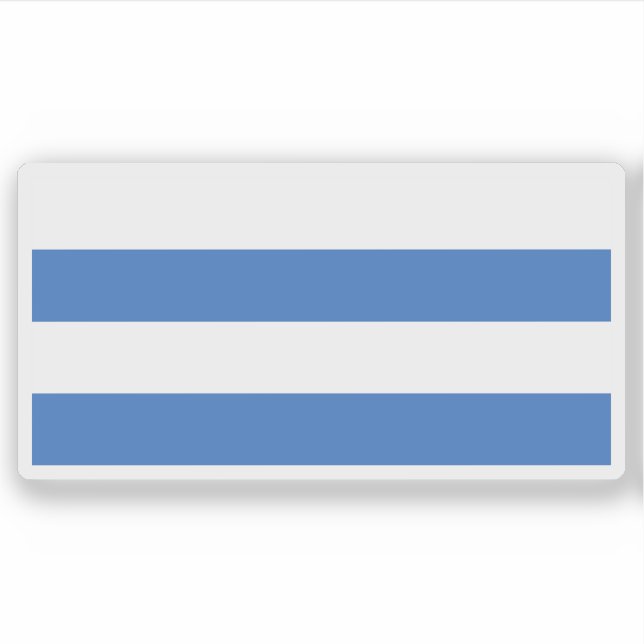 Adesivo Bandeira de Kärdla, Estônia (Frente)