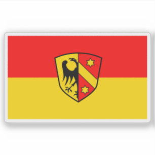 Adesivo Bandeira de Kaufbeuren, Alemanha