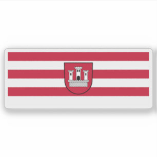 Adesivo Bandeira de Klosterneuburg, Áustria