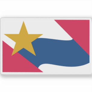 Adesivo Bandeira de Lafayette, Indiana