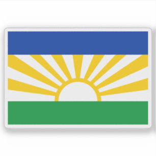 Adesivo Bandeira de Lebowa, República da África do Sul