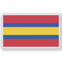 Adesivo Bandeira de Loja, Equador