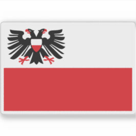 Adesivo Bandeira de Lübeck, Alemanha