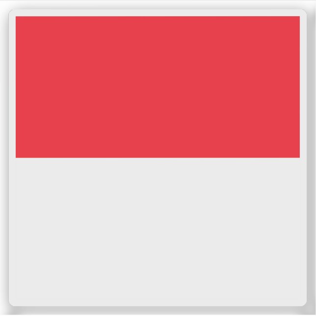 Adesivo Bandeira de Lutry, Suiça (Frente)