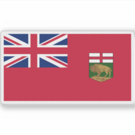 Adesivo Bandeira de Manitoba