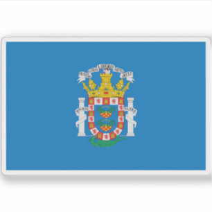 Adesivo Bandeira de Melilla