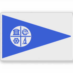 Adesivo Bandeira de Minneapolis, Minnesota