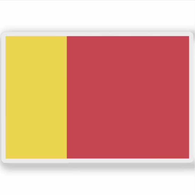 Adesivo Bandeira de Mohéli, África (Frente)