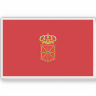 Adesivo Bandeira de Navarra