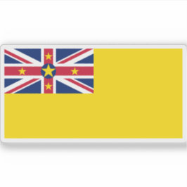 Adesivo Bandeira de Niue, Nova Zelândia