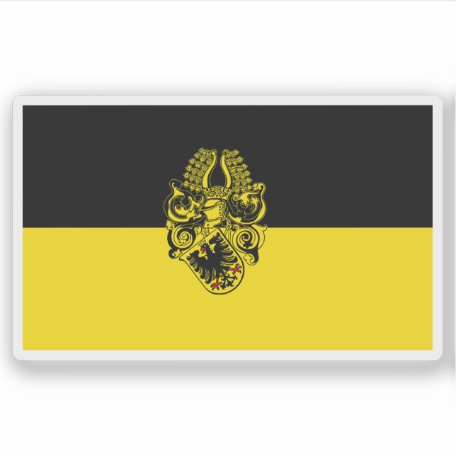 Adesivo Bandeira de Nordhausen (Frente)