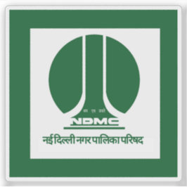 Adesivo Bandeira de Nova Deli, Índia