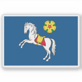 Adesivo Bandeira de Ostrava, República Checa