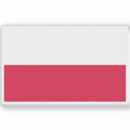 Adesivo Bandeira de Polônia