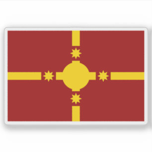 Adesivo Bandeira de Rotuma (Fiji, 1987-1988)
