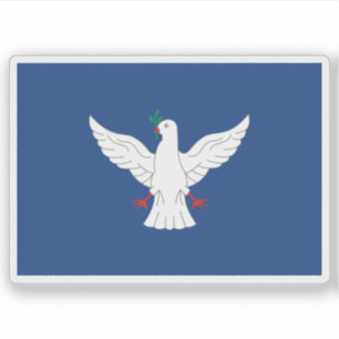 Adesivo Bandeira de Salvador, Brasil