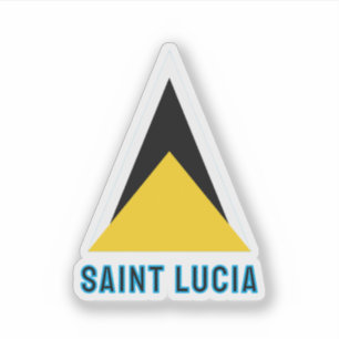 Adesivo Bandeira de Santa Lúcia