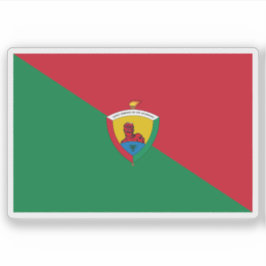 Adesivo Bandeira de Santo Domingo, Equador