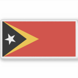 Adesivo Bandeira de Timor-Leste