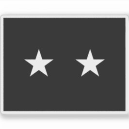 Adesivo Bandeira de um brigadeiro da Força Espacial dos EU