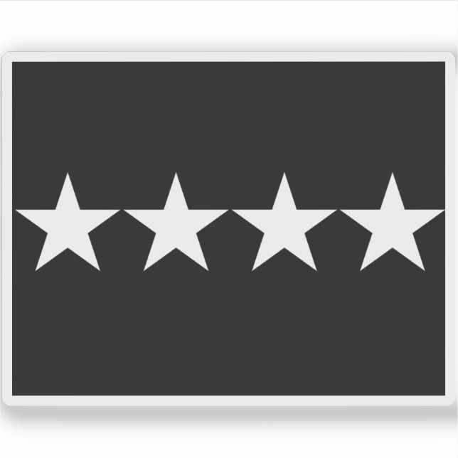 Adesivo Bandeira de uma Força Espacial dos Estados Unidos (Frente)