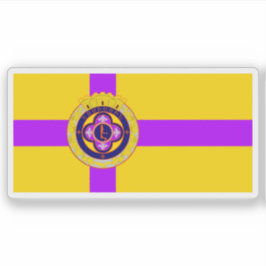 Adesivo Bandeira de Vagharform, República da Armênia